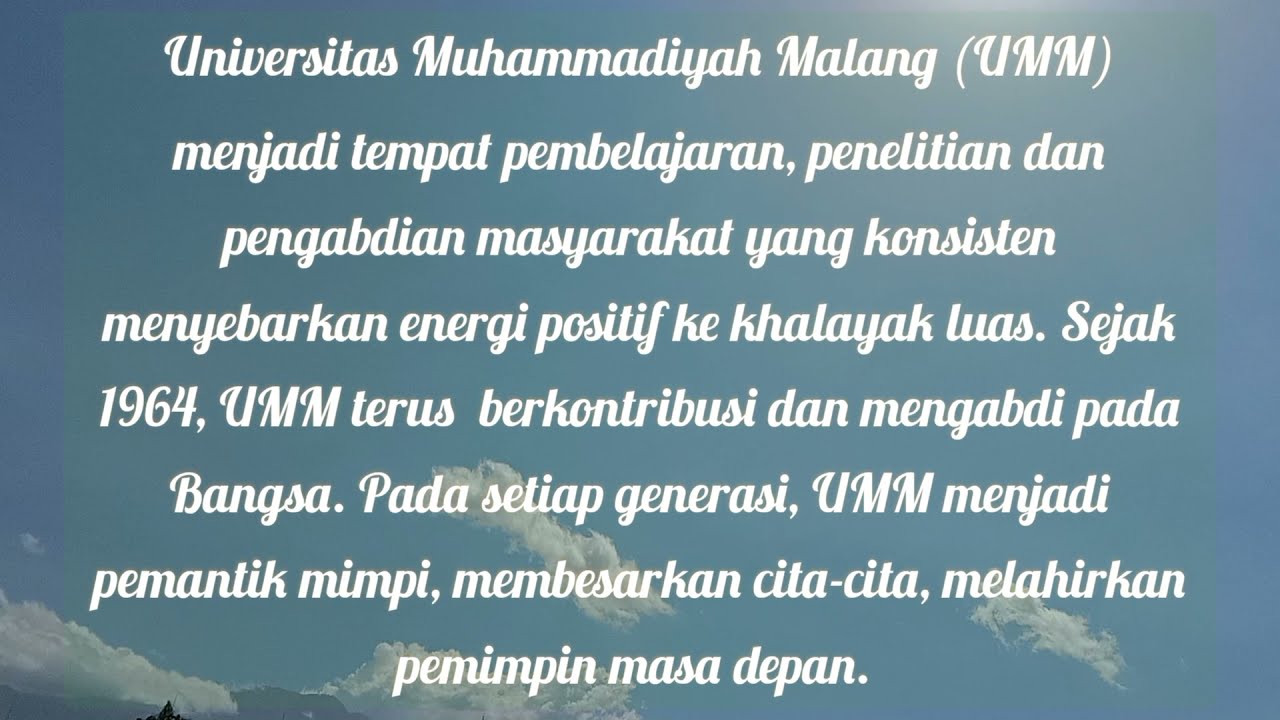 Kampus Putih | UMM keliling kampus | Universitas Muhammadiyah Malang