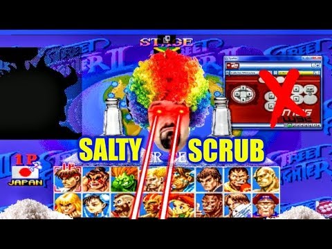 DSP Gets Humiliated and BODIED in Street Fighter 2 Turbo SALT RAGE !