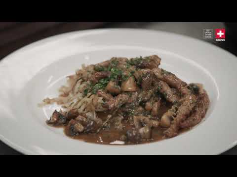 Swiss cooking: Zürcher Geschnetzeltes with Chef Adam Howard