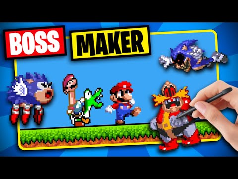 I made your enemy ideas?! - Mario Boss and Enemy Maker?! (Mario Multiverse)