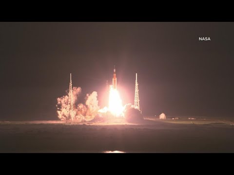NASA's Artemis 1 moon rocket blasts off on debut flight