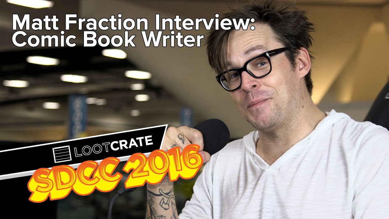 SDCC 2016: Matt Fraction interview - YouTube