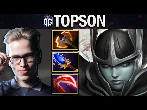 OG.TOPSON PHANTOM ASSASSIN WITH AGHANIMS-DESO - DOTA 2 7.28 GAMEPLAY