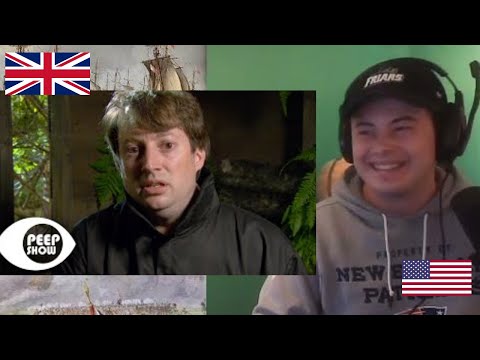 American Reacts Mark Plays Paintball - Peep Show