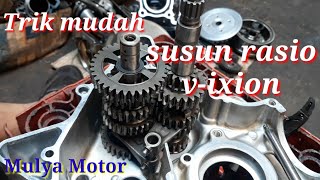 Download lagu How to arrange the rotary gear/ratio of the Yamaha Vixion. mp3