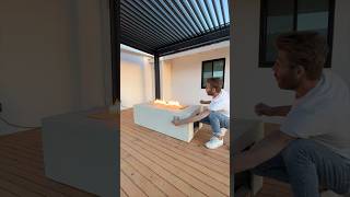 That’s not Concrete!!!! DIY Fire Pit coffee Table Using Thinset Mortar! #firepit #firepits #diy