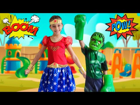 DIA DAS CRIANÇAS NO PARQUINHO | Histórias divertidas para crianças