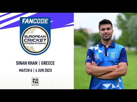 POTM: S.Khan - GRE vs TUR | Highlights | FanCode ECI Bulgaria | 4 June 2023 | ECI23.063