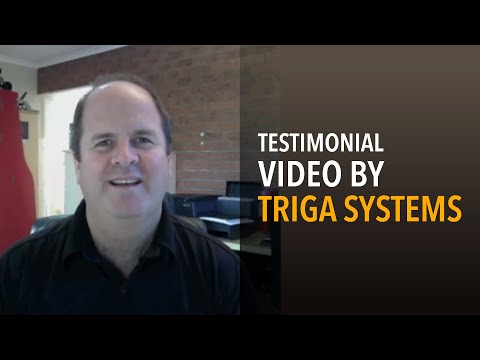 Video testimonial from Triga Systems