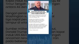 Iran Dalam Tekanan, AS Kerahkan Monster Laut ke Timur Tengah Bawa Kapal Selam Kiamat