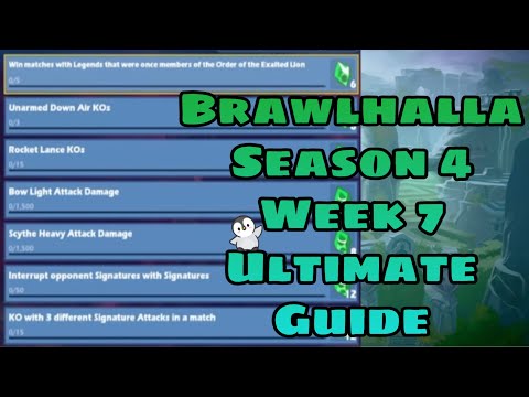 Brawlhalla season 4 week 7 ultimate guide