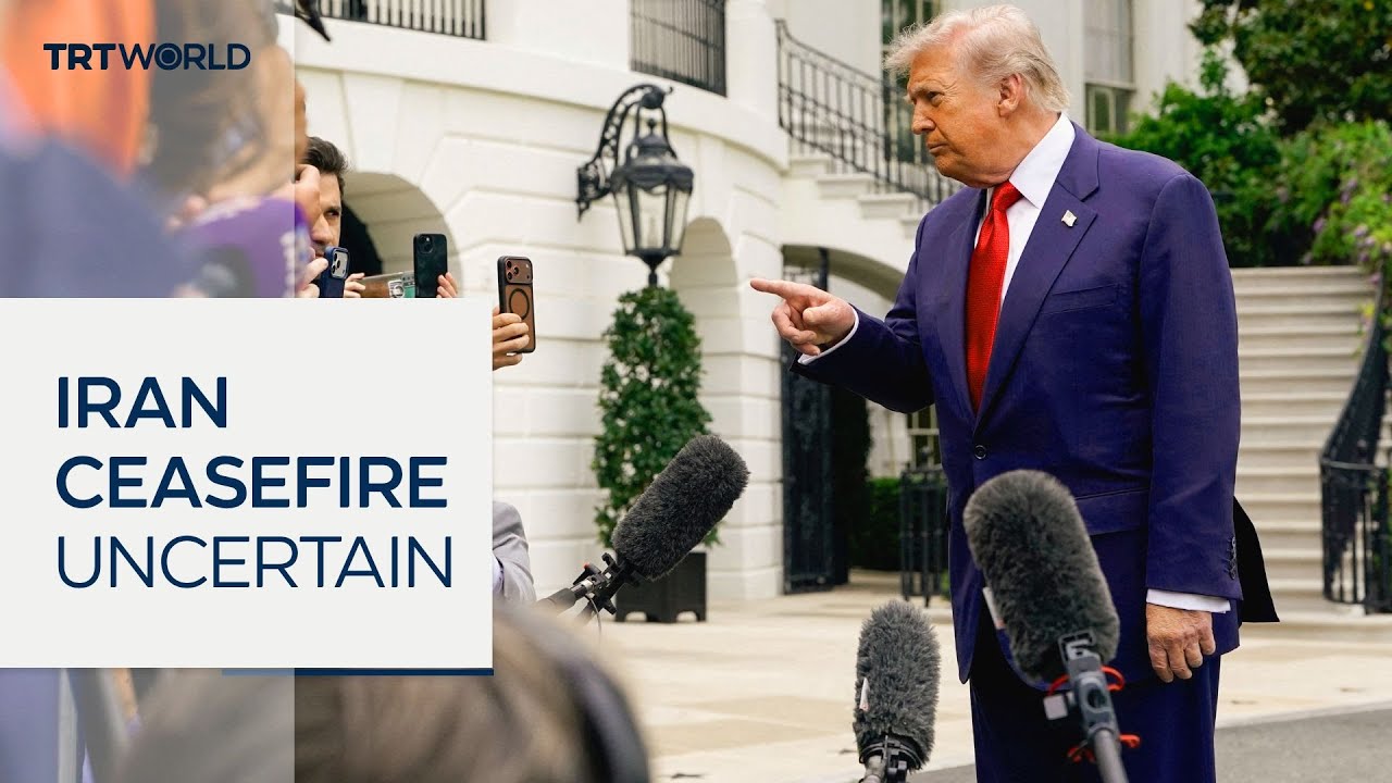 Video | Trump says ceasefire with Iran is on 'life support'