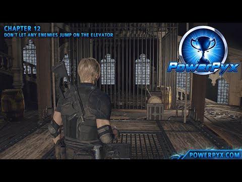 Resident Evil 4 Remake - Capacity Compliance Trophy / Achievement Guide (Clock Tower Lift)