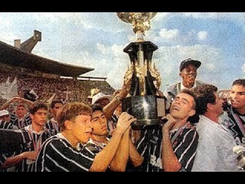 Corinthians 3x2 Ponte Preta- FINAL-Copa SP 1995 Globo