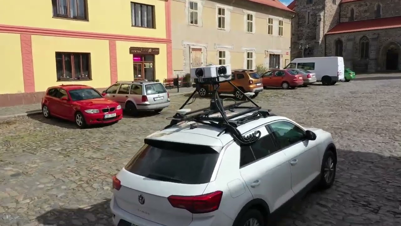 Mosaic Viking LIVE - Highest resolution 360 mobile mapping camera in action - 22K Resolution