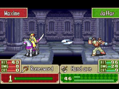 Fire Emblem 7 Eubans Randomizer: Part 50 - Jaffar & the Hand Axe