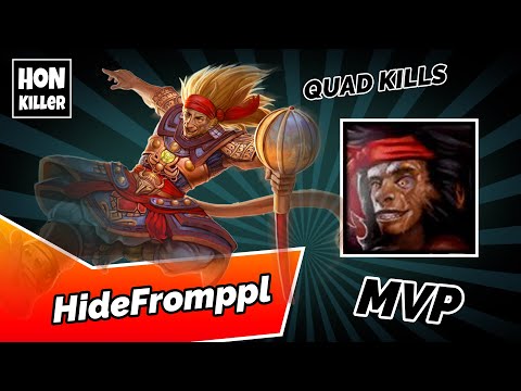 HoN Monkey King Gameplay - HideFromppl - 21 Kills