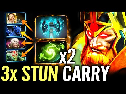 🔥 Wraith King Fallen Sky + Refresher Abyssal Blade — Ultimate Weapon 3x Stun IMBA Carry Dota 2 Pro
