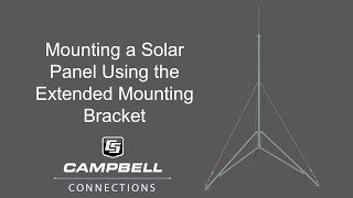 solar panel extended bracket