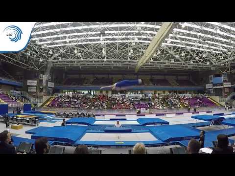 Artur MIKISHKA (BLR) - 2016 Trampoline junior European Champion