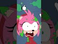 Sonic & Amy Falls Down Tunnel Slide #sonic #sonicthehedgehog #animation #sonicandamy  #animation