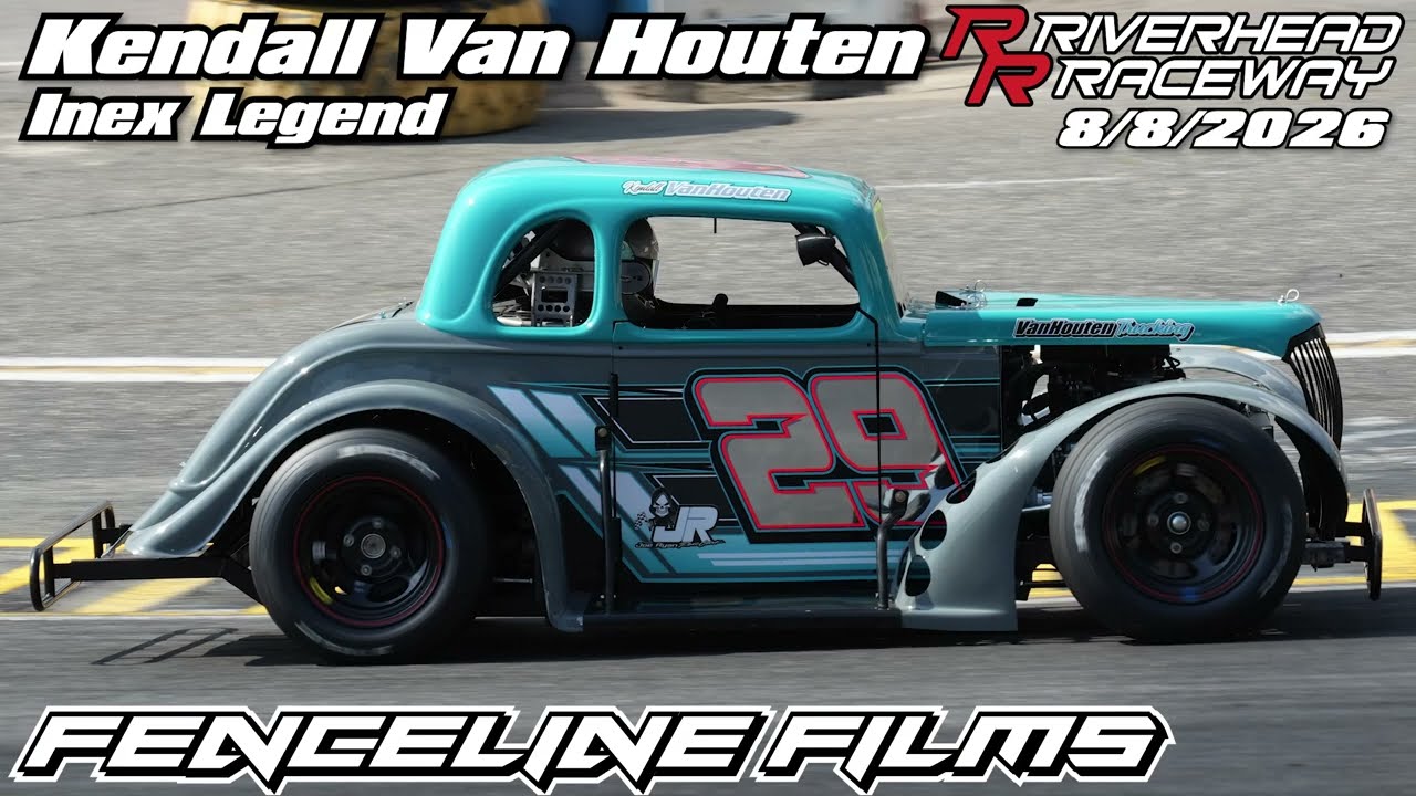 Kendall Van Houten Inex Legend at Riverhead Raceway