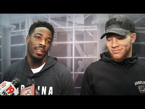 Tre Campbell, Hassani Gravett Media Availability — 2/22/19