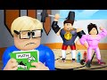 ADOPTED By An ATHLETE Family Roblox Movie