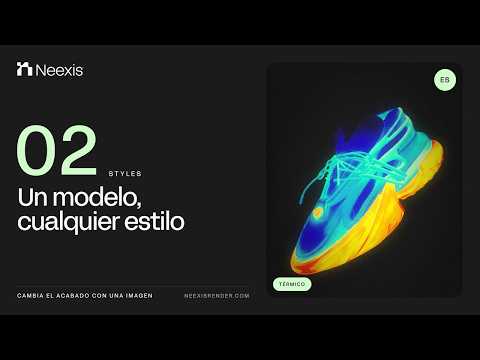 Cómo aplicar cualquier estilo a un modelo 3D con IA
