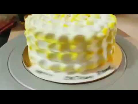 Fresh Pineapple Fruit Cake 🎂