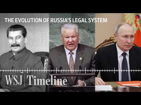 How Russia Has Used Its Legal System as a Political Weapon Timeline WSJ