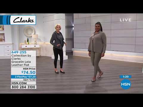 Collection by Clarks Gracelin Lola Leather Ballet Flat