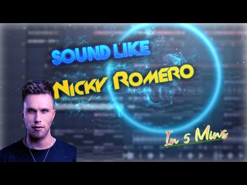 How to make a Progressive house Drop like Nicky Romero | Fl Studio Tutorial