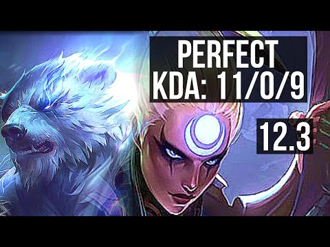 VOLIBEAR vs DIANA (JNG) | 11/0/9, Rank 6 Voli, Legendary | EUW Challenger | 12.3