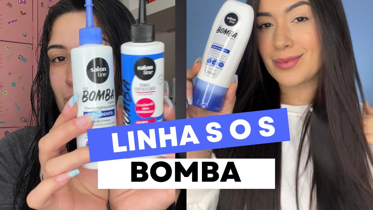 Linha SOS Bomba Salon Line | Crescimento Saudável