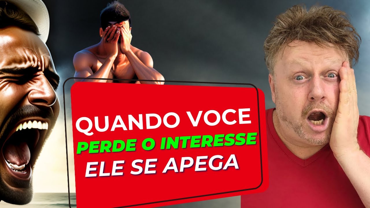 QUANDO VOCÊ PERDE O INTERESSE ELE SE APEGA