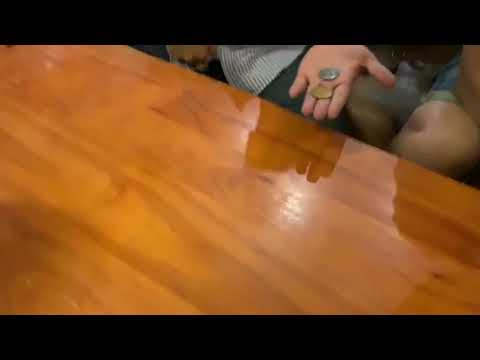 Copper and silver coin magic