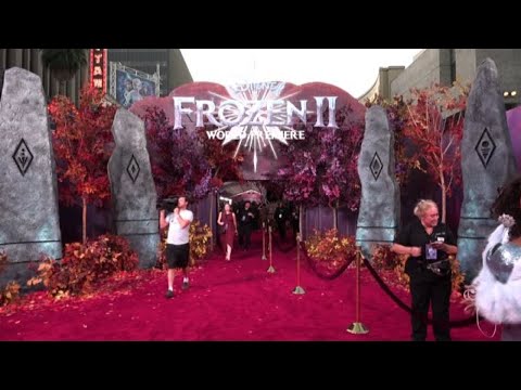 A Los Angeles l'attesa premiere del cartoon "Frozen 2"