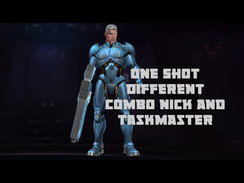 Cable's ONE SHOT | Nick-Taskmaster Combo | MARVEL FUTURE FIGHT