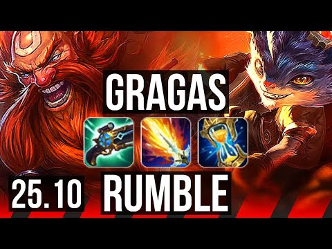 GRAGAS vs RUMBLE (TOP) | 8/4/15 | KR Master | 25.10
