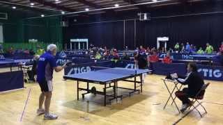 preview picture of video 'Philip Shaw (Munster) vs. Tommy Caffrey (Leinster), Senior Interprovincials 2014, Veterans'
