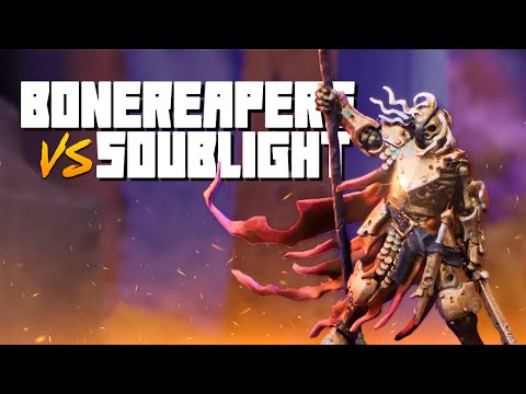 Soulblight Gravelords vs Ossiarch Bonereapers  - An Age of Sigmar Battle Report