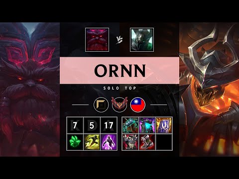 Ornn Top vs Mordekaiser - TW Grandmaster Patch 25.15