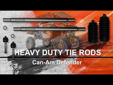 SuperATV Heavy Duty Tie Rod Install | Can-Am Defender