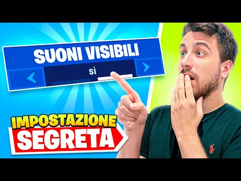 Attiva QUESTA Impostazione per MIGLIORARE su Fortnite! Capitolo 3 Stagione 1 Fortnite ITA!
