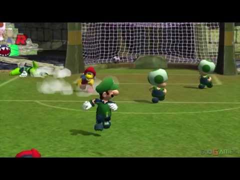 Super Mario Strikers - Gameplay Gamecube HD 720P (Dolphin GC/Wii Emulator)