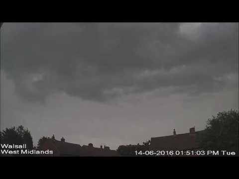 Thunderstorm At Walsall,West Midlands,14-6-2016