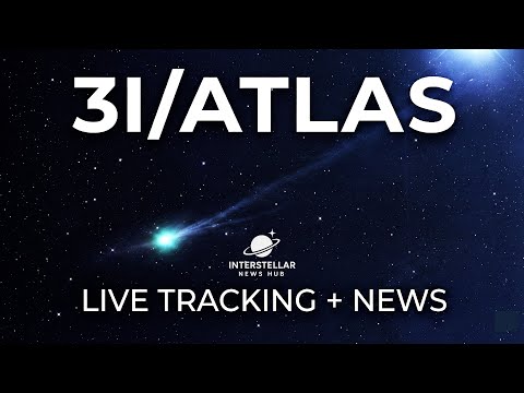 3I/ATLAS LIVE Tracking + 24/7 News Updates | Interstellar News Hub