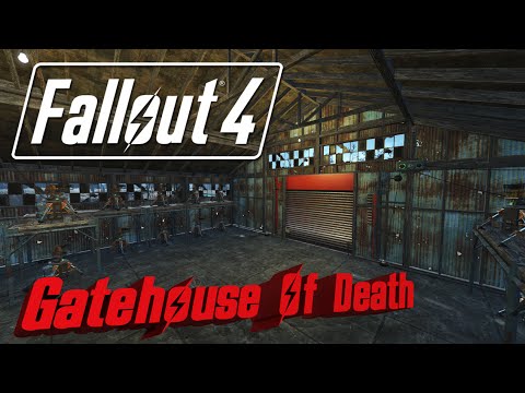 FALLOUT 4 Logic Gate Tutorial - Laser Turret Gatehouse Trap