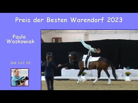 Paula Waskowiak - Ind-U21 03 - Preis der Besten Warendorf 2023